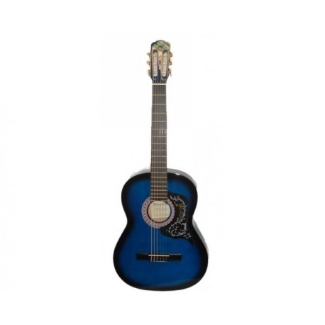 CHITARRA CLASSICA 4/4 COLORE BLU