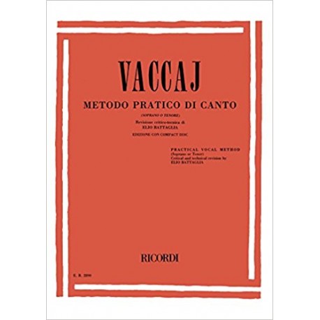 VACCAJ N. METODO PRATICO DI CANTO