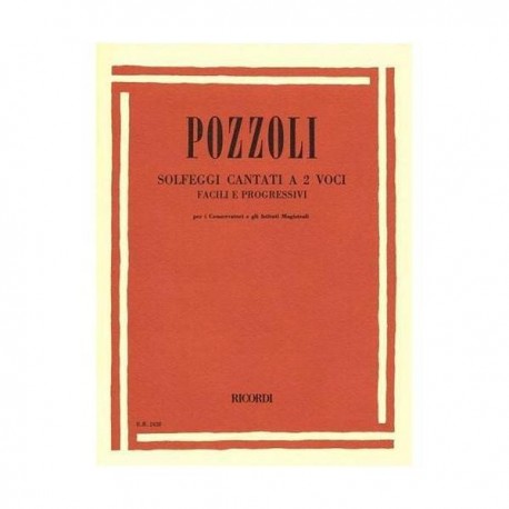 pozzoli e. solfeggi cantati (2 voci)